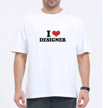 Load image into Gallery viewer, I LOVE DESIGNER Oversized T-Shirt for Men
