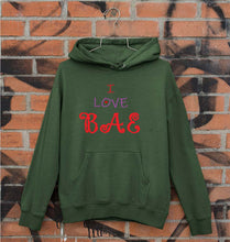 Load image into Gallery viewer, love BAE Unisex Hoodie for Men/Women-Dark Green-Ektarfa.online
