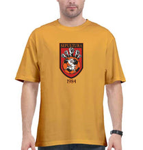 Load image into Gallery viewer, Sepultura Oversized T-Shirt for Men-Golden Yellow-Ektarfa.online
