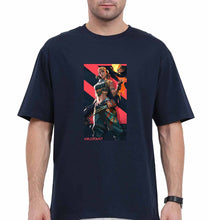Load image into Gallery viewer, valorant Oversized T-Shirt for Men-Navy Blue-Ektarfa.online
