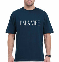 Load image into Gallery viewer, Vibe Oversized T-Shirt for Men-Petrol Blue-Ektarfa.online

