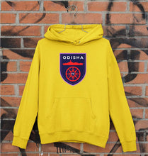 Load image into Gallery viewer, Odisha FC Unisex Hoodie for Men/Women-Mustard Yellow-Ektarfa.online
