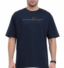 Load image into Gallery viewer, Giuseppe Zanotti Oversized T-Shirt for Men-Navy Blue-Ektarfa.online
