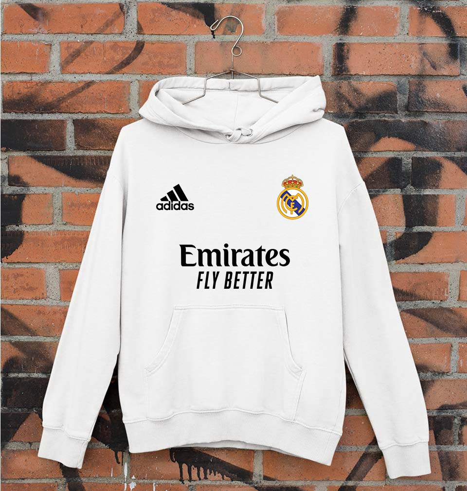 Real Madrid 2021-22 Unisex Hoodie for Men/Women