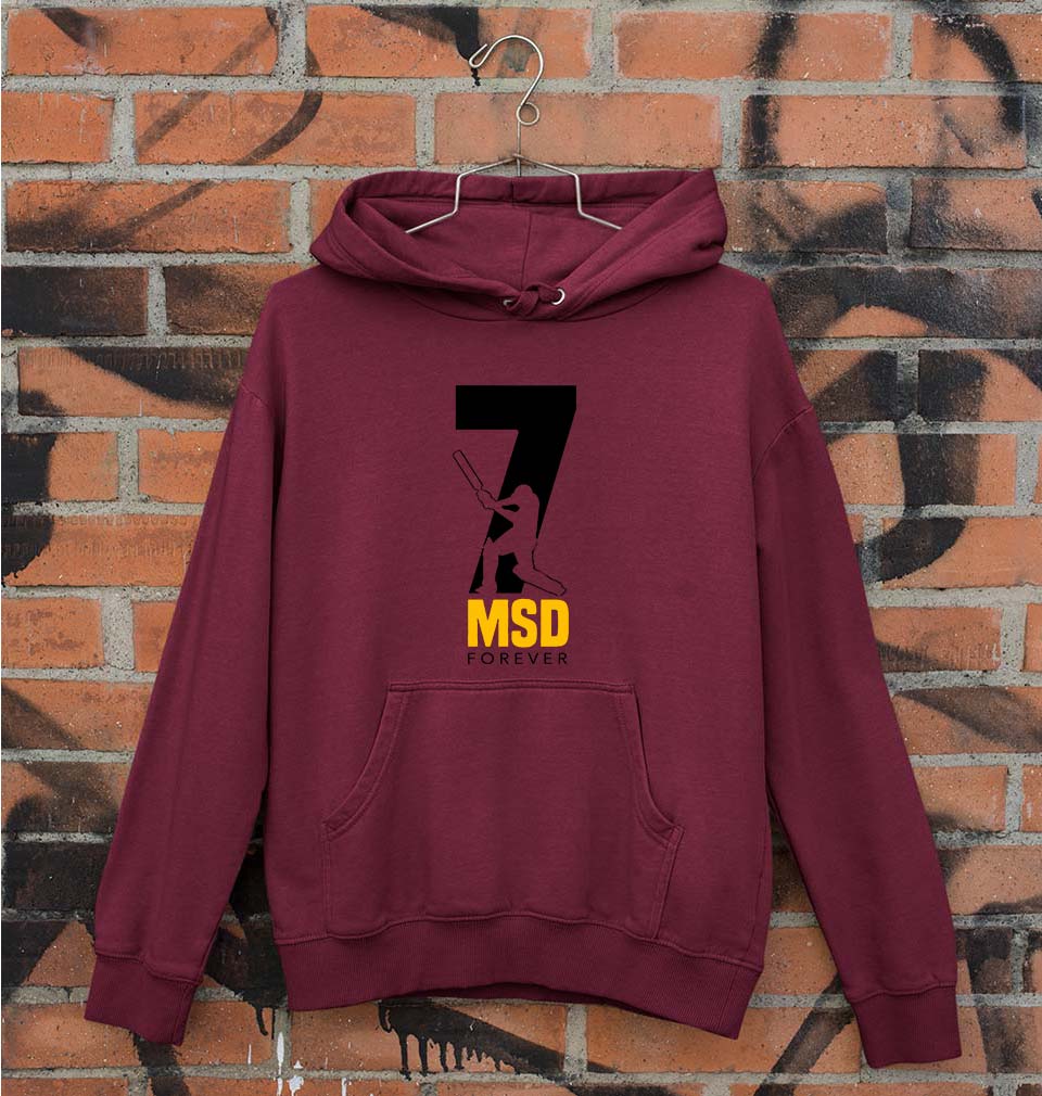 MS Dhoni (MSD) Unisex Hoodie for Men/Women