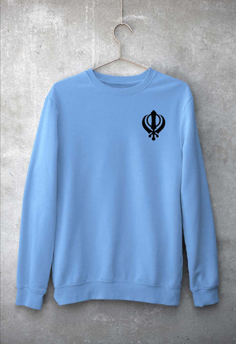 sikh Sweatshirt for Men/Women-Baby Blue-Ektarfa.online