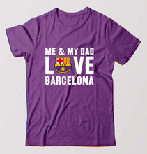 Load image into Gallery viewer, Love Barcelona T-Shirt for Men-Purple-Ektarfa.online
