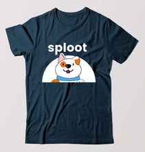 Load image into Gallery viewer, Sploot T-Shirt for Men-Petrol Blue-Ektarfa.online
