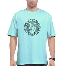 Load image into Gallery viewer, delhi university (DU) Oversized T-Shirt for Men-Mint-Ektarfa.online
