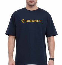 Load image into Gallery viewer, binance Oversized T-Shirt for Men
