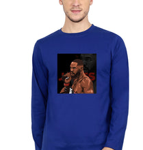 Load image into Gallery viewer, jon jones UFC Full Sleeves T-Shirt for Men-royal blue-Ektarfa.online
