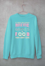 Load image into Gallery viewer, Anime Games or Food Sweatshirt for Men/Women
