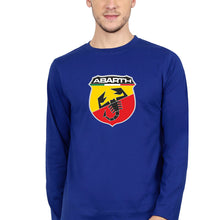Load image into Gallery viewer, Abarth Full Sleeves T-Shirt for Men-royal blue-Ektarfa.online
