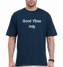 Load image into Gallery viewer, Good vibes only Oversized T-Shirt for Men
