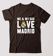 Load image into Gallery viewer, Love Real Madrid T-Shirt for Men-Coffee Brown-Ektarfa.online
