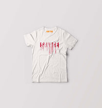 Load image into Gallery viewer, savage Kids T-Shirt for Boy/Girl-White-Ektarfa.online
