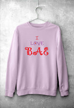 Load image into Gallery viewer, love BAE Unisex Sweatshirt for Men/Women-Light Pink-Ektarfa.online
