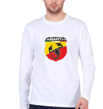 Load image into Gallery viewer, Abarth Full Sleeves T-Shirt for Men-White-Ektarfa.online
