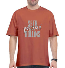 Load image into Gallery viewer, Seth Rollins Oversized T-Shirt for Men-Coral-Ektarfa.online
