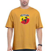 Load image into Gallery viewer, Abarth Oversized T-Shirt for Men-Golden Yellow-Ektarfa.online
