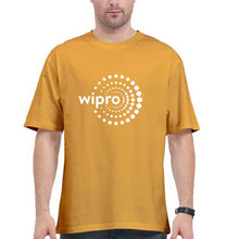 Load image into Gallery viewer, Wipro Oversized T-Shirt for Men-Golden Yellow-Ektarfa.online
