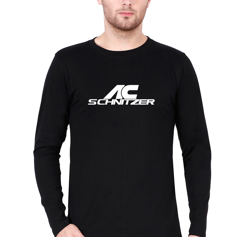 AC Schnitzer Full Sleeves T-Shirt for Men-Black-Ektarfa.online