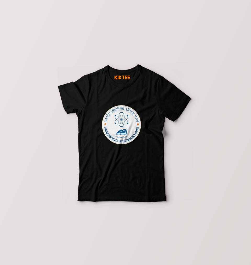 IIT Patna Kids T-Shirt for Boy/Girl-Black-Ektarfa.online