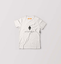Load image into Gallery viewer, Ethereum Kids T-Shirt for Boy/Girl-White-Ektarfa.online
