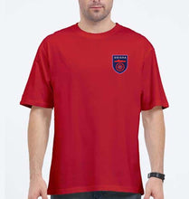 Load image into Gallery viewer, Odisha FC Oversized T-Shirt for Men-Red-Ektarfa.online
