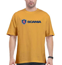 Load image into Gallery viewer, Scania Oversized T-Shirt for Men-Golden Yellow-Ektarfa.online
