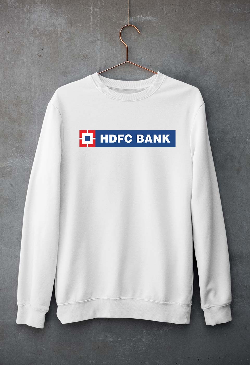 HDFC Bank Unisex Sweatshirt for Men/Women