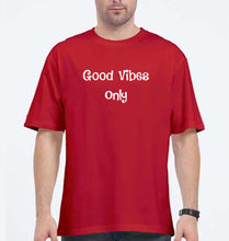 Load image into Gallery viewer, Good vibes only Oversized T-Shirt for Men
