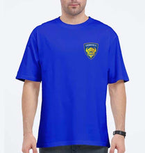Load image into Gallery viewer, chennaiyin FC Oversized T-Shirt for Men-Royal Blue-Ektarfa.online
