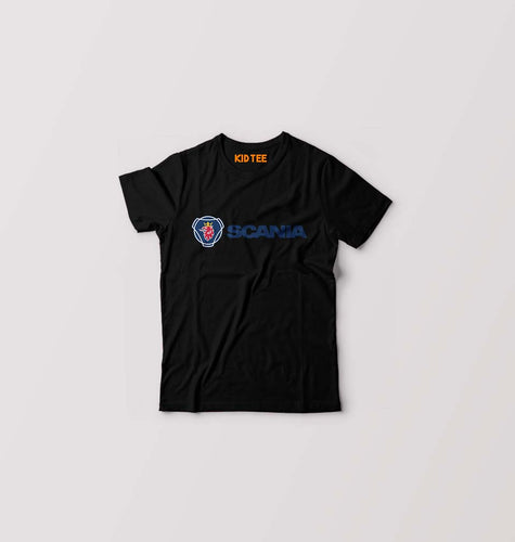 Scania T-Shirt for Boy/Girl-Black-Ektarfa.online