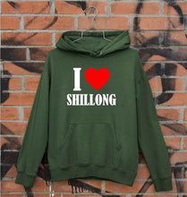 Load image into Gallery viewer, i love shillong Unisex Hoodie for Men/Women-Dark Green-Ektarfa.online
