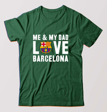 Load image into Gallery viewer, Love Barcelona T-Shirt for Men-Bottel Green-Ektarfa.online
