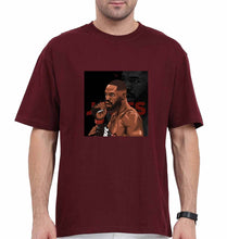Load image into Gallery viewer, jon jones UFC Oversized T-Shirt for Men-Maroon-Ektarfa.online
