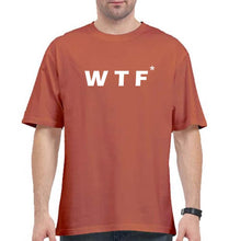 Load image into Gallery viewer, WTF Oversized T-Shirt for Men-Coral-Ektarfa.online
