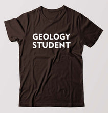 Load image into Gallery viewer, Geology Student T-Shirt for Men-Coffee Brown-Ektarfa.online
