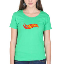 Load image into Gallery viewer, hot wheels T-Shirt for Women-flag green-Ektarfa.online
