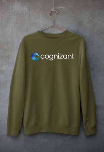 Cognizant Unisex Sweatshirt for Men/Women-Olive Green-Ektarfa.online