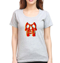 Load image into Gallery viewer, Deftones Skull T-Shirt for Women-Grey Melange-Ektarfa.online
