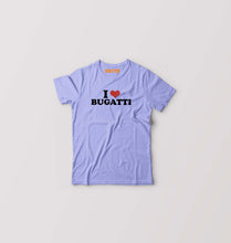 Load image into Gallery viewer, I LOVE BUGATTI T-Shirt for Boy/Girl-Lavender-Ektarfa.online
