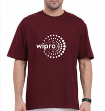 Load image into Gallery viewer, Wipro Oversized T-Shirt for Men-Maroon-Ektarfa.online
