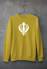 Load image into Gallery viewer, sikh Sweatshirt for Men/Women-Mustard Yellow-Ektarfa.online
