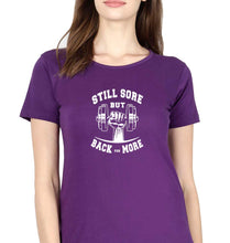 Load image into Gallery viewer, Gym T-Shirt for Women-Purple-Ektarfa.online
