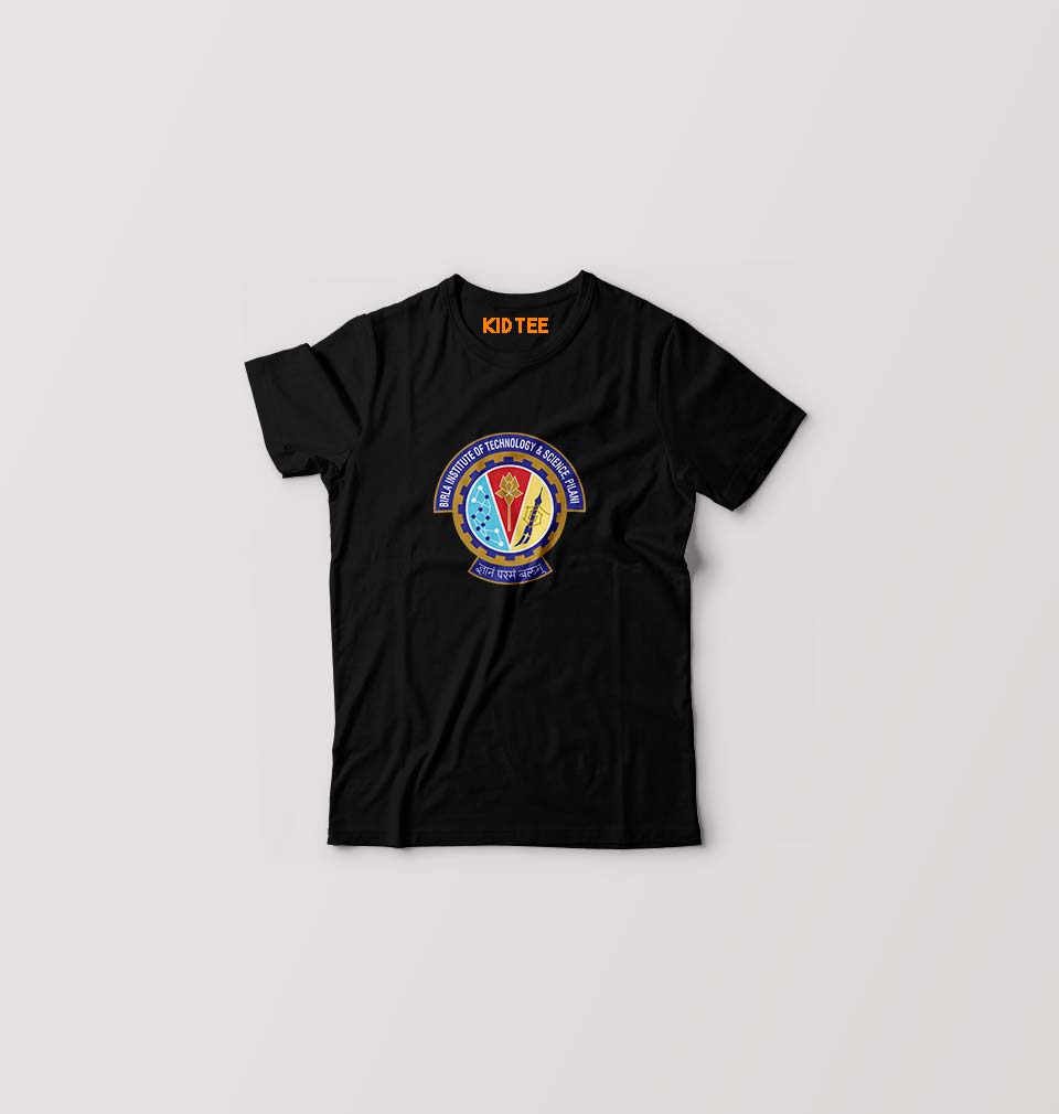 bits pilani Kids T-Shirt for Boy/Girl-Black-Ektarfa.online