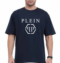 Load image into Gallery viewer, Plein Oversized T-Shirt for Men-Navy Blue-Ektarfa.online
