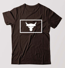 Load image into Gallery viewer, Bull T-Shirt for Men-Coffee Brown-Ektarfa.online
