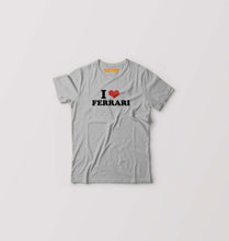 Load image into Gallery viewer, I LOVE FERRARI T-Shirt for Boy/Girl-Grey-Ektarfa.online

